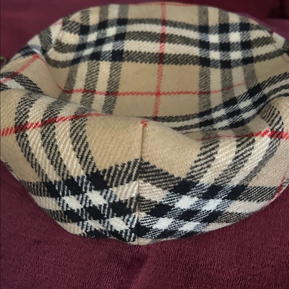 Burberry Beige and Black Plaid Hat - Picture 5 of 5